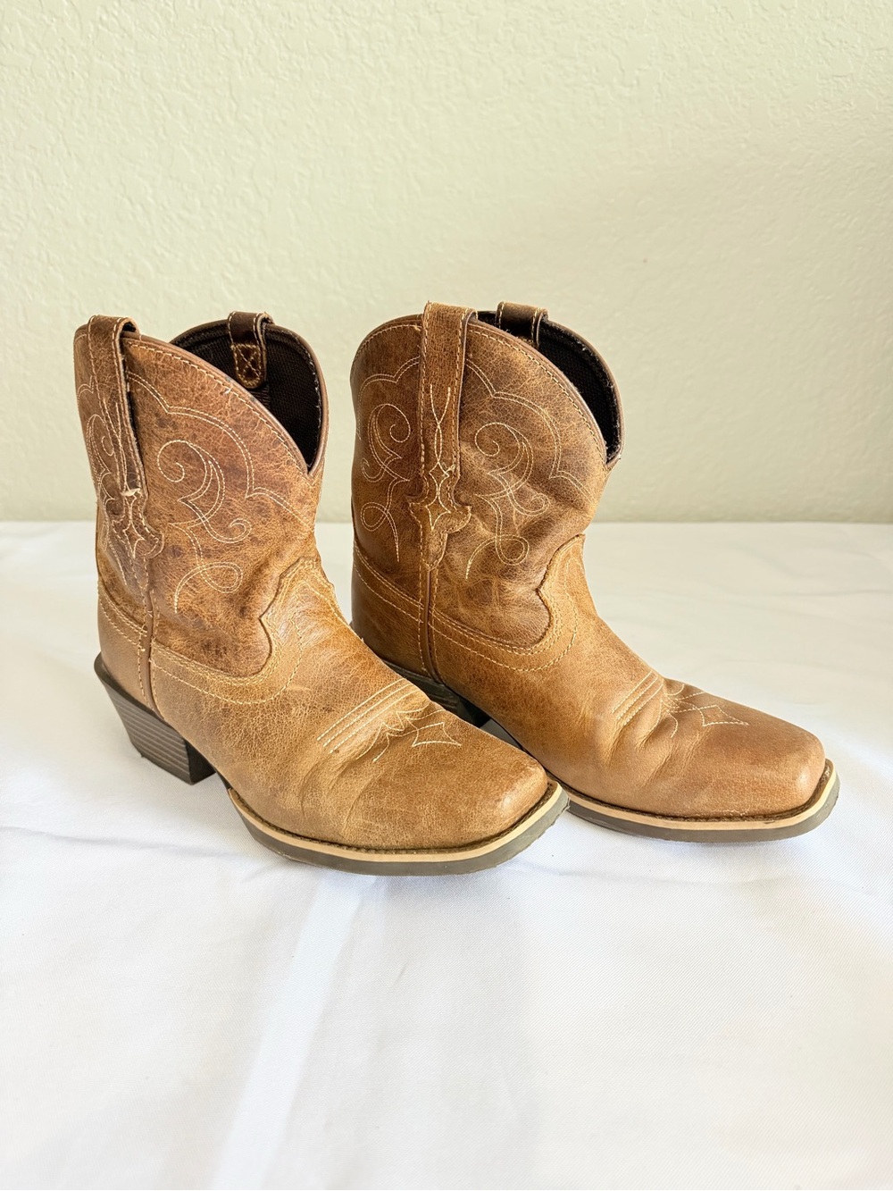 Justin Chellie Square Toe Ankle Booties